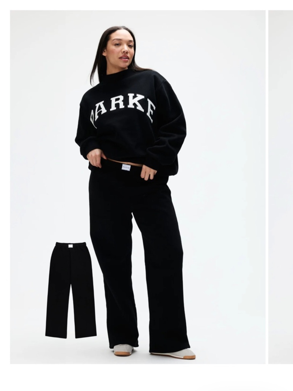 Parker Black Wide Leg Pants
